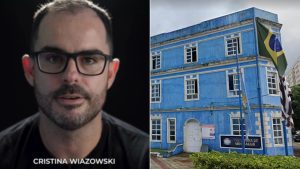Júlio da Imobiliária, vice-prefeito de Mongaguá, em pronunciamento oficial sobre acontecimentos recentes na cidade.