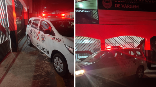 Polícia de Vargem prende dupla por homicídio qualificado e ocultação de cadáver (Foto: Reprodução / PM)