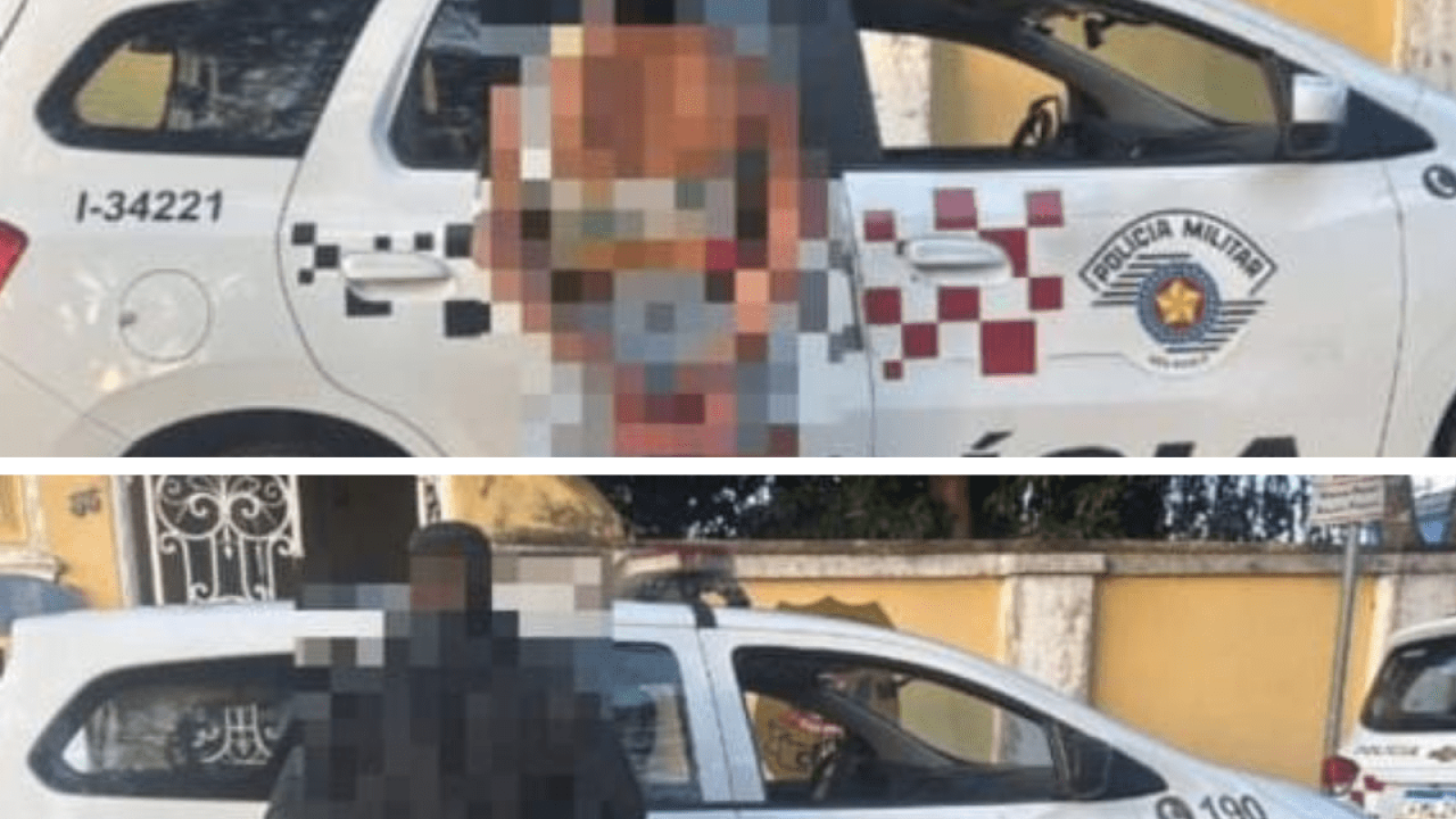 Casal foragido é preso em Amparo (Foto: Reprodução / PM)