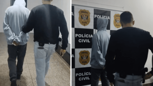 A prisão foi feita pela Polícia Civil de Bom Jesus dos Perdões (Foto: Reprodução / PC)