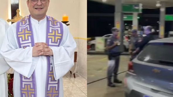 padre embriagado é detido após confusão