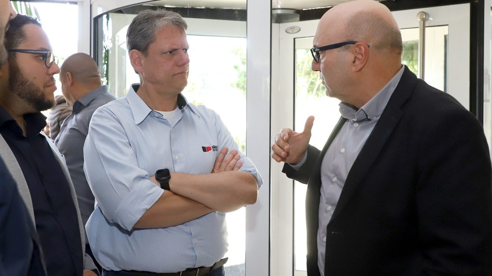 Visita Governador Fernanda Sunega Dario Tarcísio