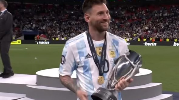 Messi Argentina Finalíssima Reprodução Youtube