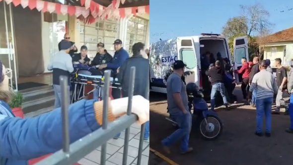 'Pediu para ir ao banheiro, entrou na sala e atacou as crianças', explica prefeito sobre atentado