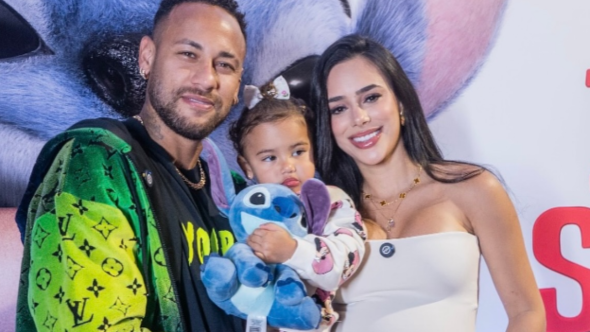 nasce mel, segunda filha de neymar e bruna