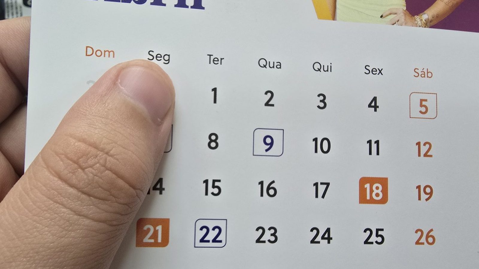 Calendário 1º Abril Dia Mentira
