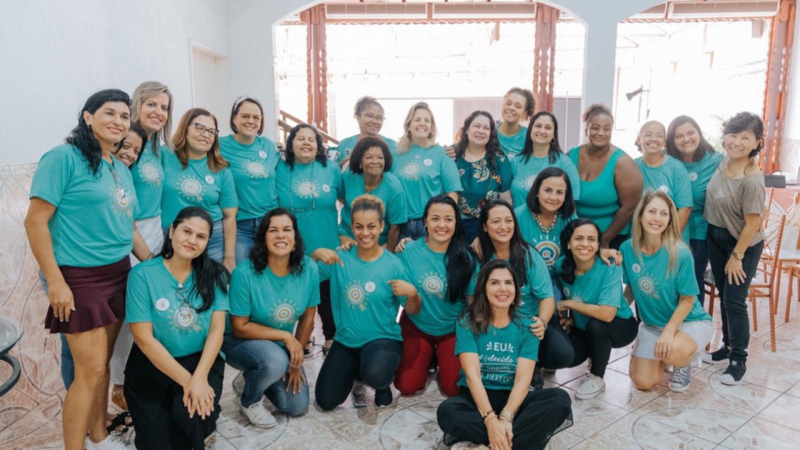 Caminhada solidária em Santos
