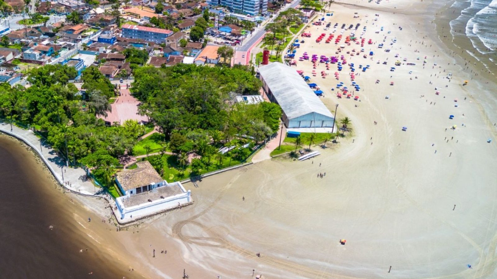 praia bertioga feriado prolongado. Foto: Joanderson Pirorpo/Prefeitura de Bertioga