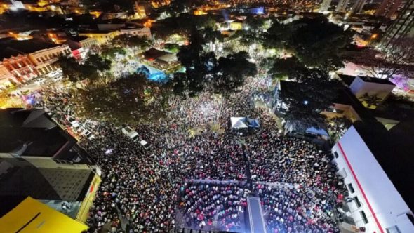 Festival de inverno em Amparo