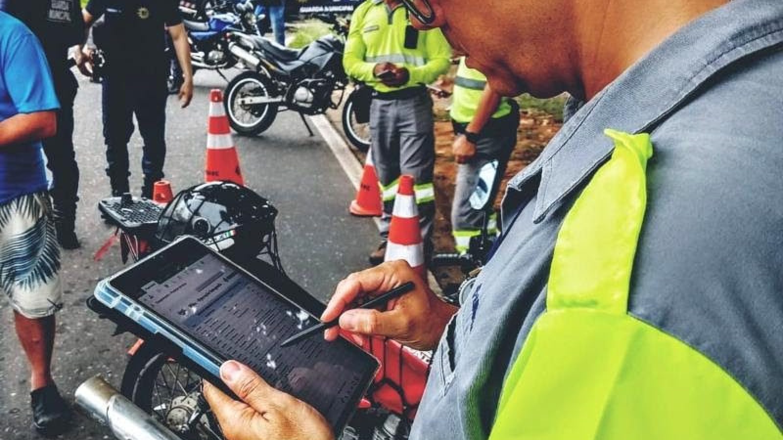 fiscalizção motos
