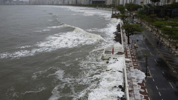 frente fria santos