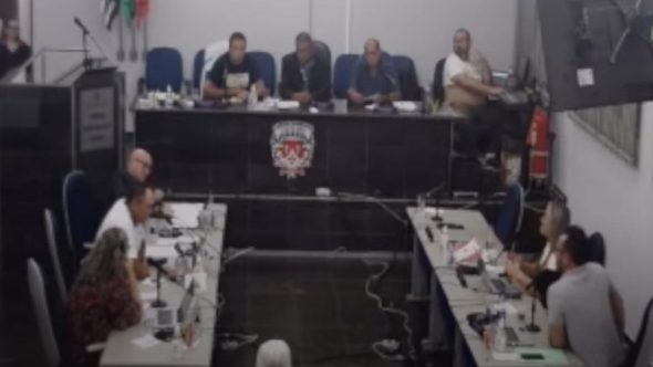 Vereador fala em "amigo do rei" (Foto: Reprodução / YouTube)