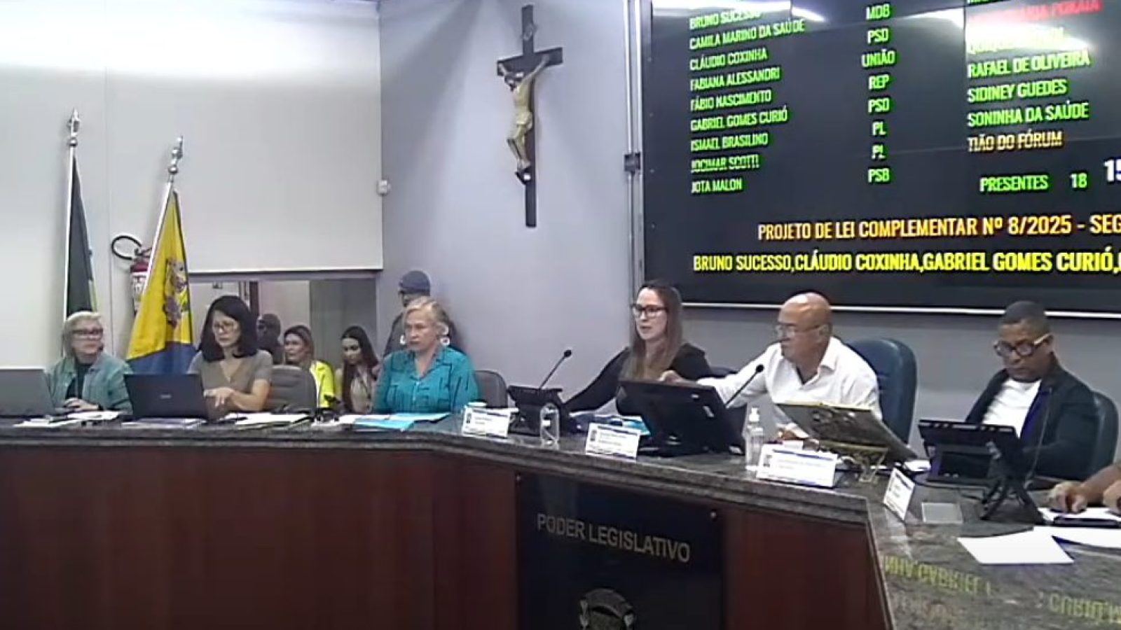 Câmara de Bragança Paulista aprova PLC do IPTU (Foto: Reprodução / YouTube)