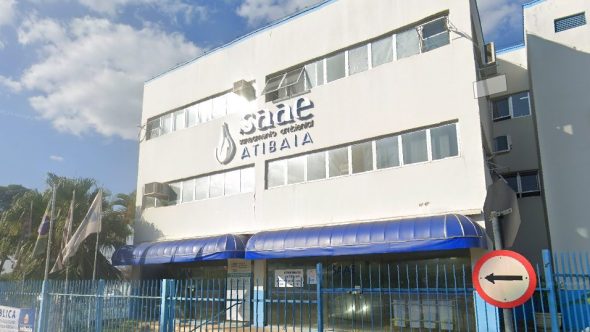 SAAE Atibaia interrompe abastecimento de água (Foto: Reprodução / MAPS)