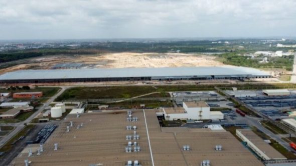 Complexo da BYD em Camaçari, divulgada pela empresa (Foto: Reprodução / BYD_