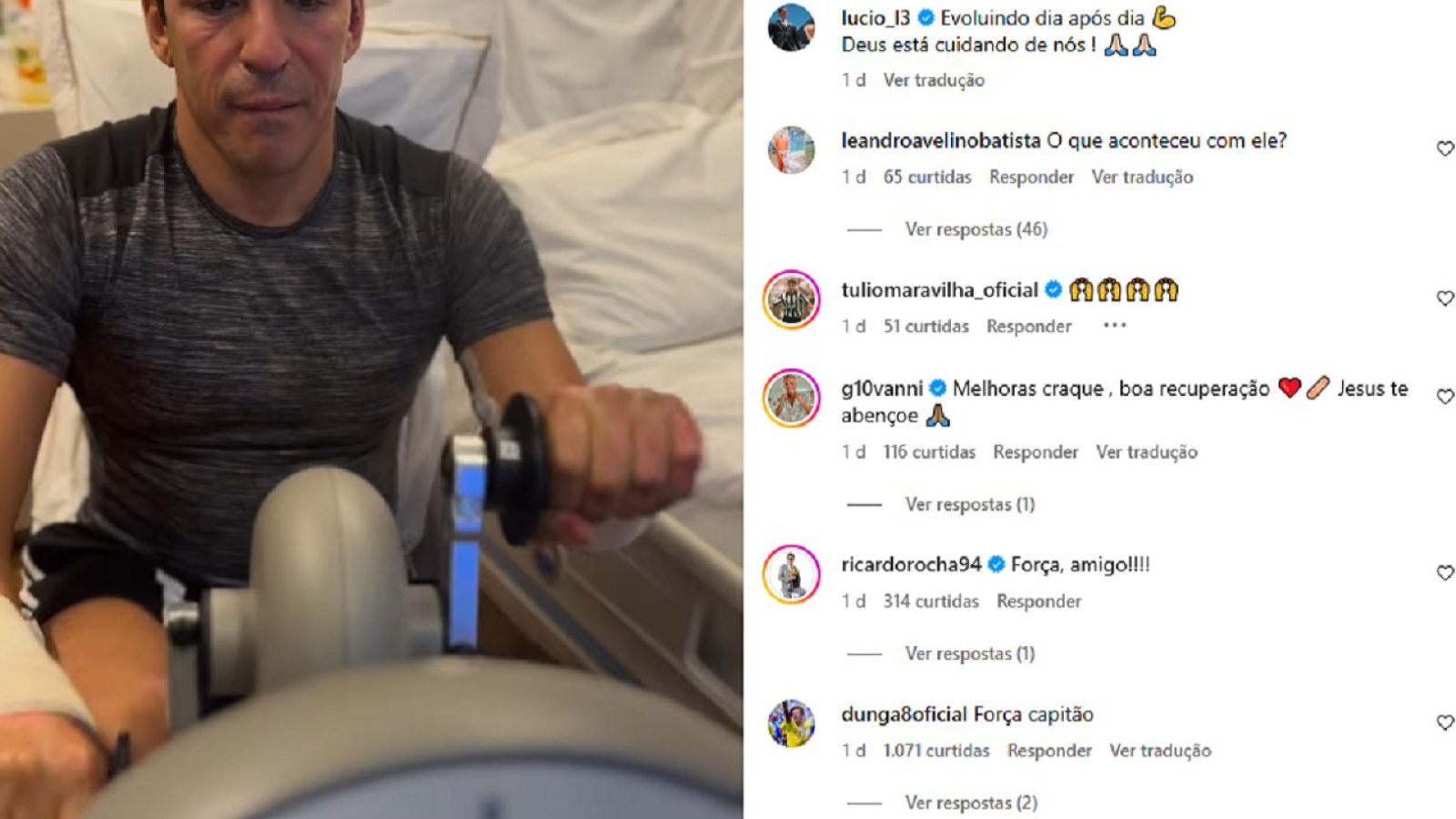 Lúcio Zagueiro Seleção Brasileira Instagram Oficial