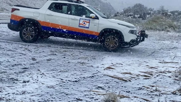 Neve em Santa Catarina 2025