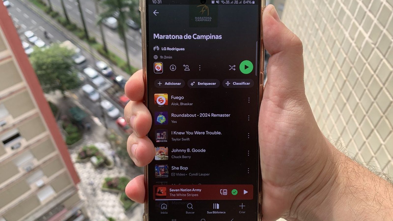 Playlist Campinas Maratona LG Rodrigues