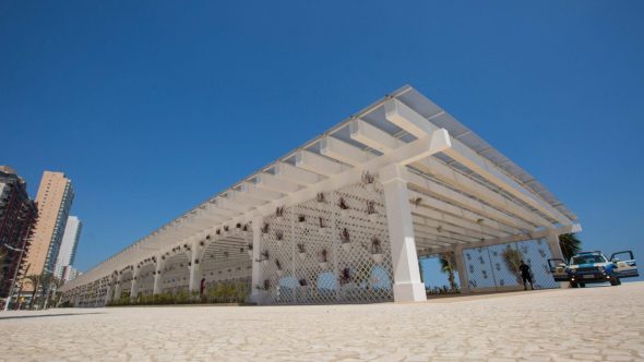 Praça Portugal em Praia Grande Feira de Artesanato