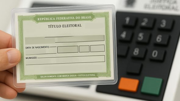 título de eleitor em mãos, regularização eleitoral