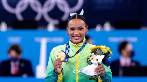 Rebeca Andrade Ginástica Medalha Ouro Míriam Jeske COB
