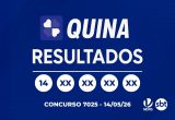 Quina 7025 pode pagar prêmio de R$ 7 milhões hoje; veja os números sorteados