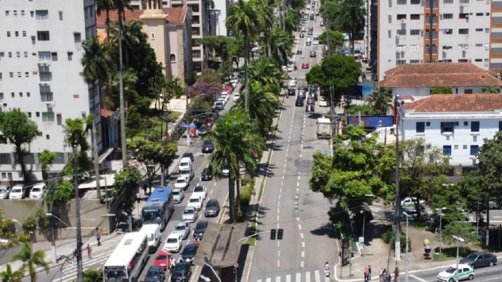 Obras da Sabesp Santos Ana Costa