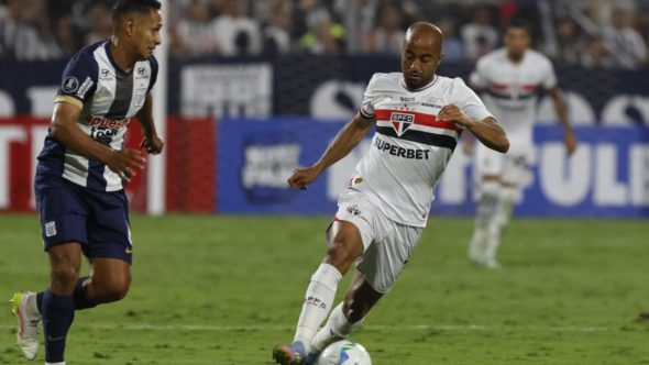 são paulo x libertad-par. Foto: Rubens Chiri / São Paulo FC