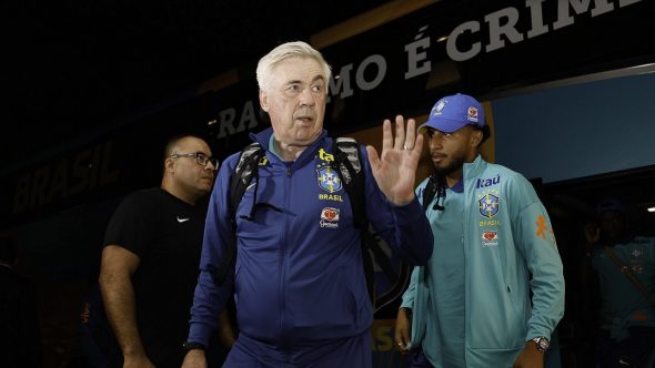seleção brasileira Ancelotti CBF Flickr Rafael Ribeiro