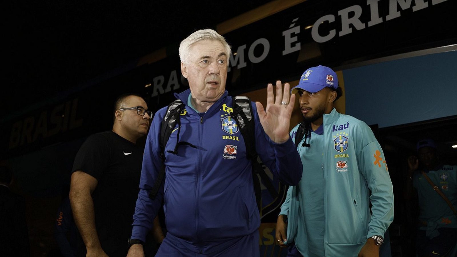 seleção brasileira Ancelotti CBF Flickr Rafael Ribeiro