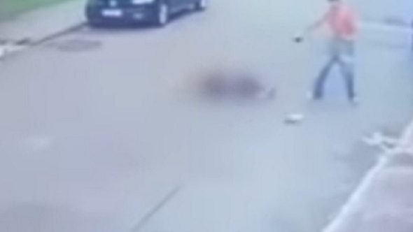 Pai deu tiro no próprio filho à queima roupa