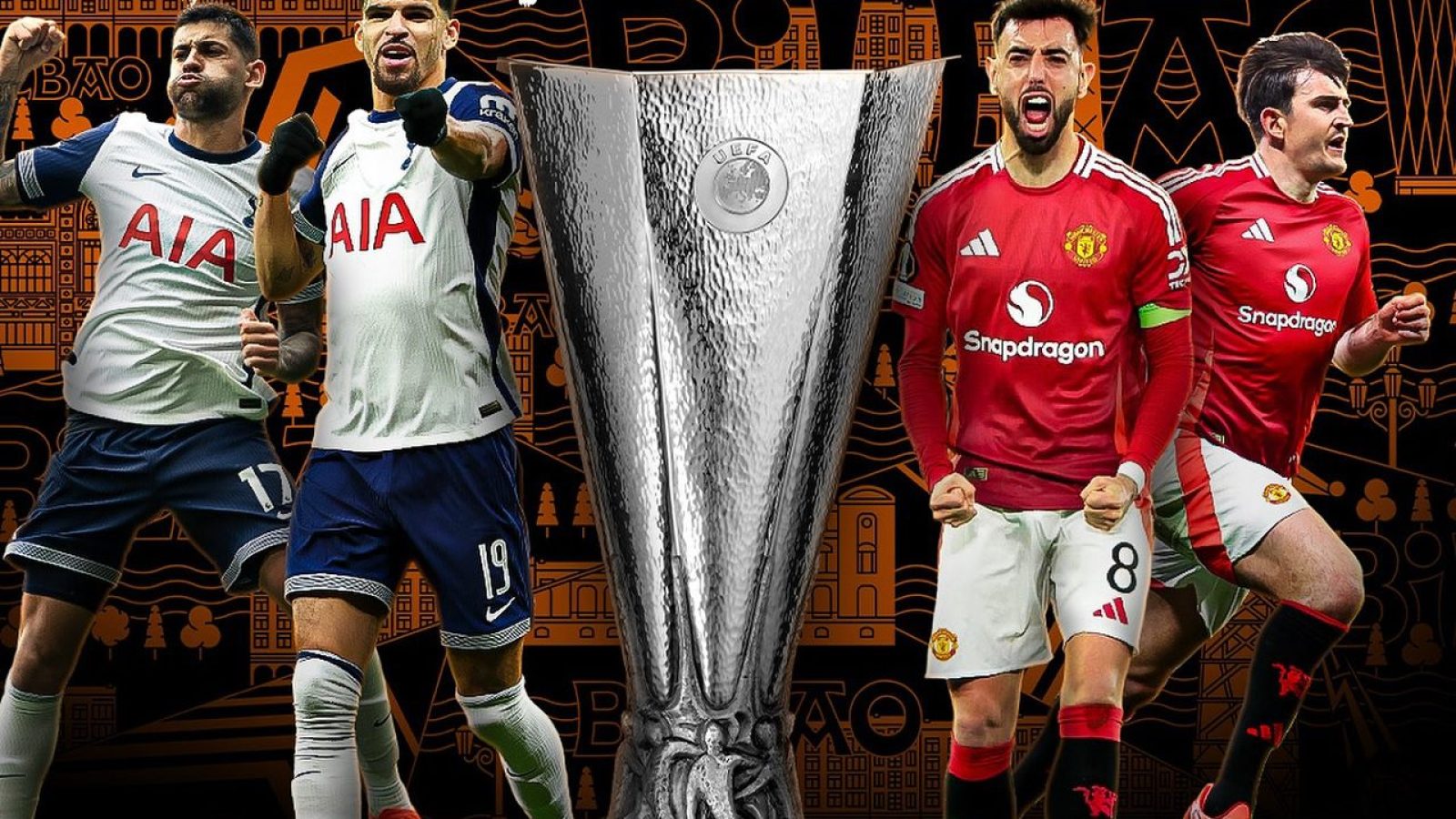 Final Liga Europa Manchester United Tottenham Spurs