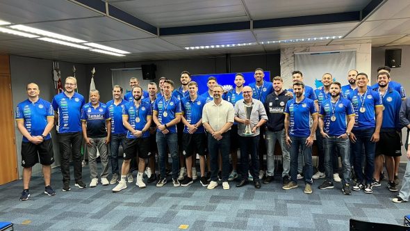 prefeito vôlei renata campinas gustavo negreto